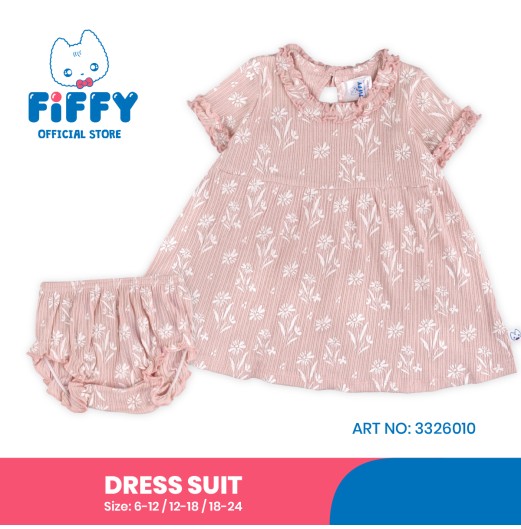 FIFFY RUFFLE DRESS SUIT BAJU BAYI (3326010)