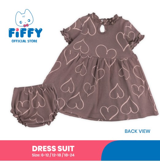 FIFFY RUFFLE DRESS SUIT BAJU BAYI (3326010)