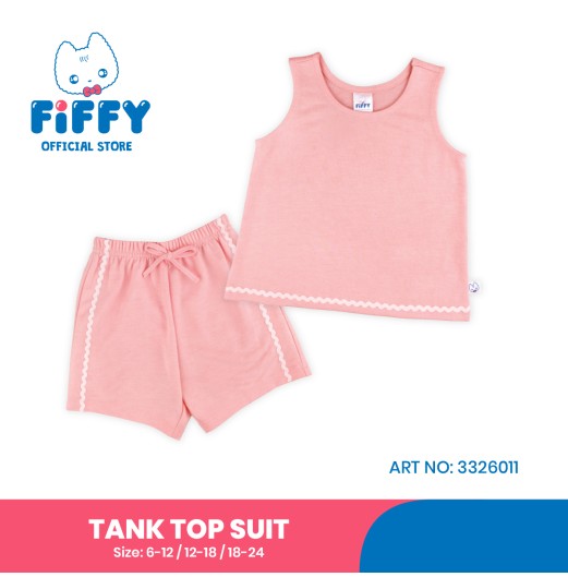 FIFFY BASIC WAVE LINE TANK TOP SUIT BAJU BAYI (3326011)