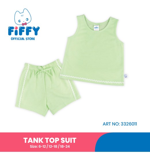 FIFFY BASIC WAVE LINE TANK TOP SUIT BAJU BAYI (3326011)