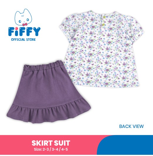 FIFFY SWEET FLORAL SKIRT SUITS BAJU BAYI (3326801)