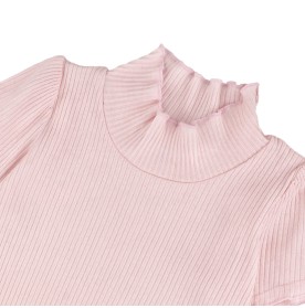 FIFFY RIBBED RUFFLE COLLAR BLOUSE SUIT BAJU BAYI (3326905)