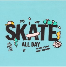 FIFFY SKATE ALL DAY LONG SLEEVE BOY PYJAMAS SUIT