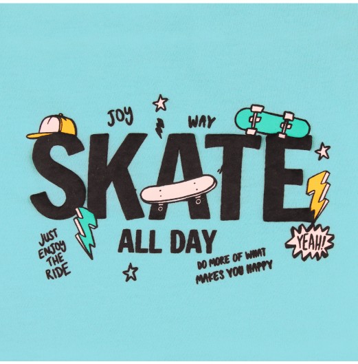 FIFFY SKATE ALL DAY LONG SLEEVE BOY PYJAMAS SUIT