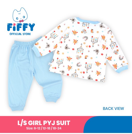 FIFFY DREAM CATCHER LONG SLEEVE GIRL PYJAMAS SUIT BAJU BAYI (3526209)