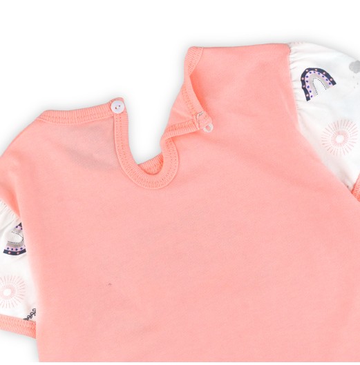 FIFFY SWEET RAINBOW SHORT SLEEVE + LONG PANT T-SHIRT SUIT BAJU BAYI (3526605)
