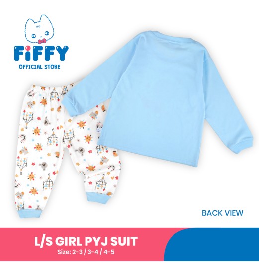 FIFFY IT’S A GIRL LONG SLEEVE GIRL PYJAMAS SUIT BAJU BAYI (3526606)