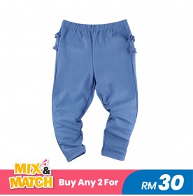 FIFFY BLUE RUFFLES LEGGING PANT
