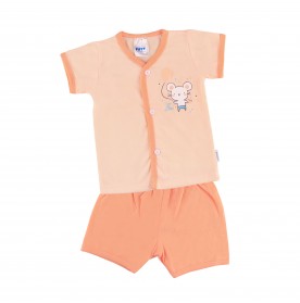 FIFFY HAPPY DAY IN LIFE SHORT SLEEVE VEST SUIT