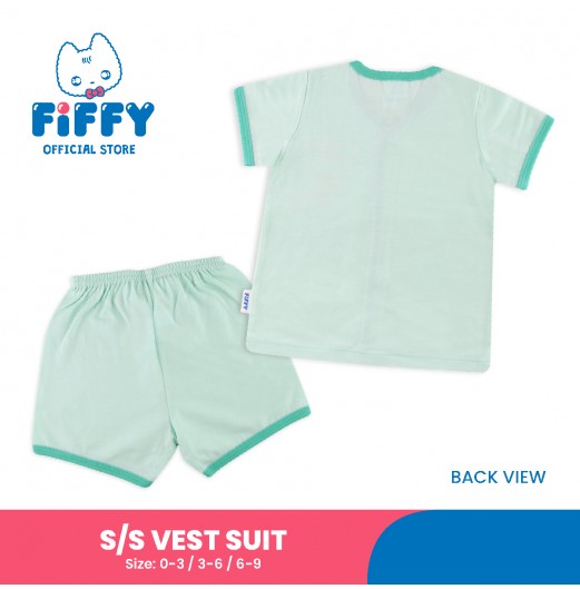 FIFFY READY TO RIDE SHORT SLEEVE VEST SUIT