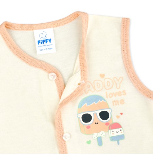 FIFFY DADDY LOVES ME TANK TOP SUIT BAJU BAYI (4026018) FIFFY DADDY LOVES ME TANK TOP SUIT BAJU BAYI (4026018)