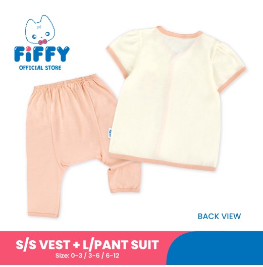 FIFFY LIKE MAGIC SHORT SLEEVE + LONG PANT SUIT BAJU BAYI (4026019)