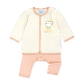FIFFY COOL OWL LONG SLEEVE + LONG PANT VEST SUIT BAJU BAYI (4026020)