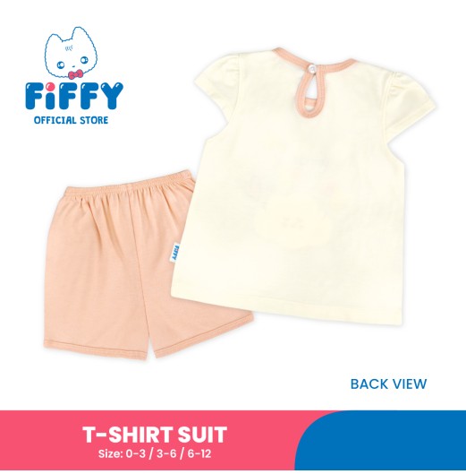 FIFFY MAKE THINGS HAPPEN T-SHIRT SUIT BAJU BAYI (4026025)