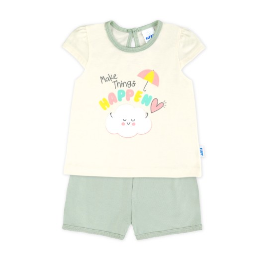 FIFFY MAKE THINGS HAPPEN T-SHIRT SUIT BAJU BAYI (4026025)