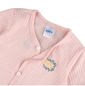 FIFFY CLASSIC RIBBED SHORT SLEEVE VEST SUIT BAJU BAYI (4026808)