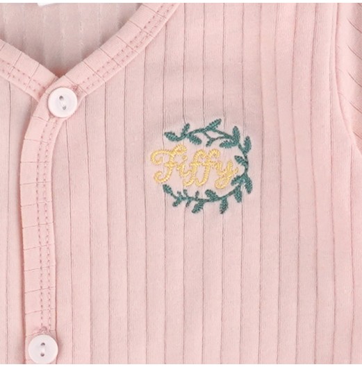 FIFFY CLASSIC RIBBED SHORT SLEEVE VEST SUIT BAJU BAYI (4026808)