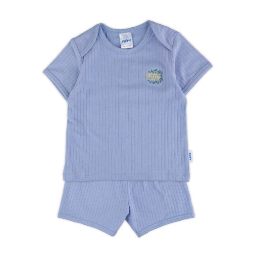 FIFFY SOFT RIBBED T-SHIRT SUIT(4026811)