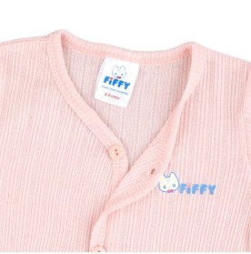 FIFFY SOFT RIBBED SHORT SLEEVE VEST + LONG PANT SUIT BAJU BAYI (4026816)