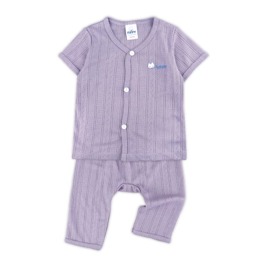 FIFFY CLASSIC SHORT SLEEVE VEST + LONG PANT SUIT BAJU BAYI (4026829)