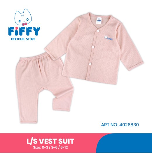 FIFFY CLASSIC BABY LONG SLEEVE VEST SUIT BAJU BAYI (4026830)