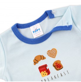 FIFFY BREAD TIME SHORT SLEEVE + LONG PANT SUIT