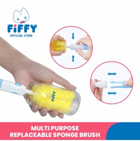 FIFFY SPONGE NURSING BOTTLE BRUSH (122)
