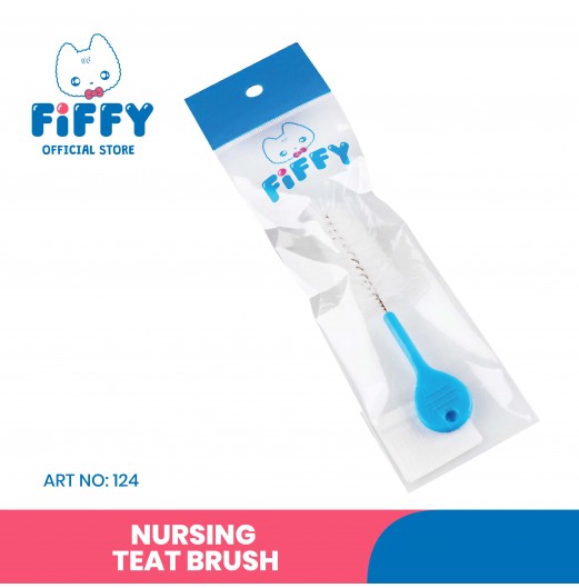 FIFFY MULTIPURPOSE FEEDING BOTTLE TEAT BRUSH (124)
