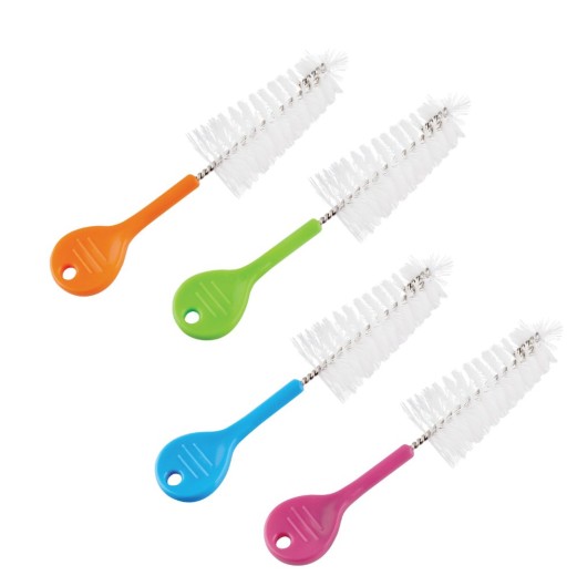 FIFFY MULTIPURPOSE FEEDING BOTTLE TEAT BRUSH (4PCS) (124X4)