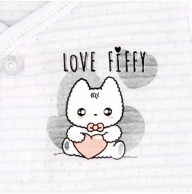 FIFFY LOVE IT SHORT SLEEVE VEST + LONG PANT SUIT