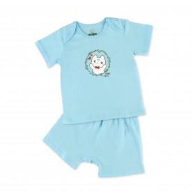 FIFFY LOVELY BABY  SHORT SLEEVE VEST SUIT