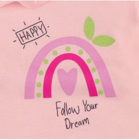 FIFFY RAINBOW LOVE LONG SLEEVE VEST SUIT