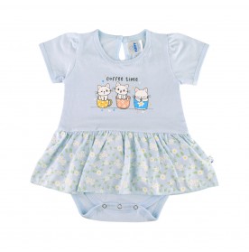 FIFFY KITTY CAFÉ ROMPER SKIRT