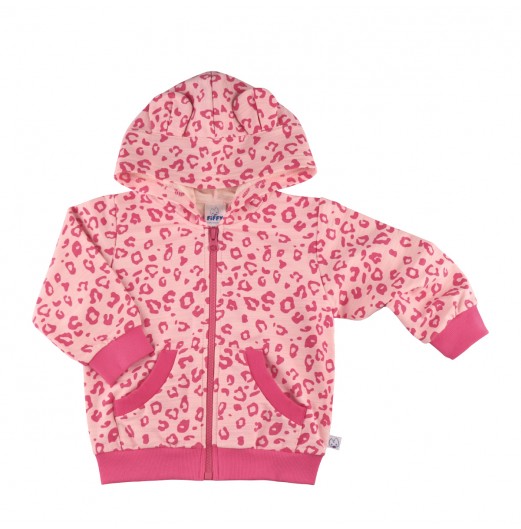 FIFFY PINKY LEOPARD JACKET