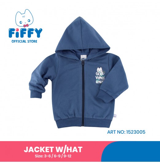 FIFFY GOOD VIBES  JACKET WITH HAT