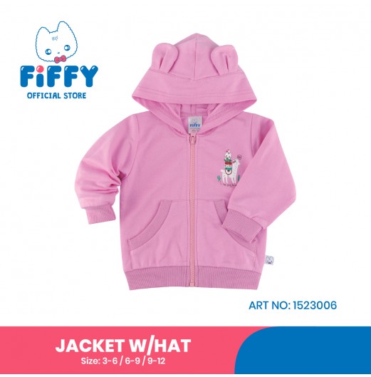 FIFFY HAPPY ALPACA JACKET WITH HAT