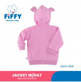 FIFFY HAPPY ALPACA JACKET WITH HAT