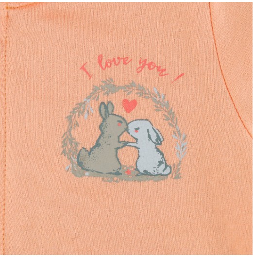 FIFFY RABBIT LOVE JACKET WITH HAT