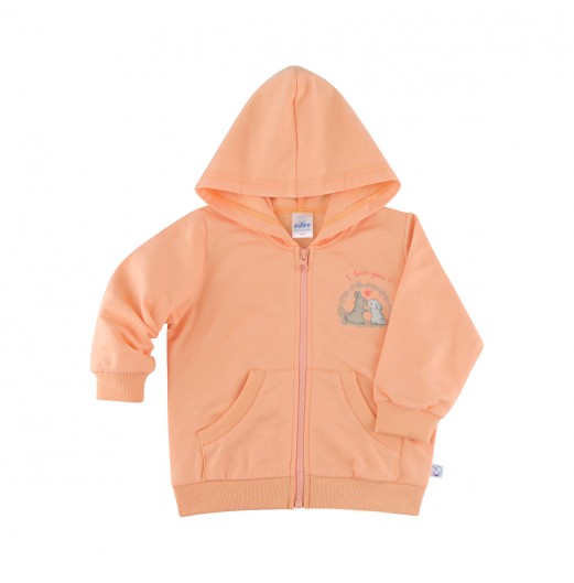 FIFFY RABBIT LOVE JACKET WITH HAT