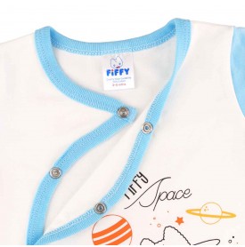 FIFFY BABY IN THE SPACE ROMPER SUIT