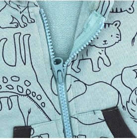 FIFFY ZOO JOURNEY BAJU BAYI JACKET WITH HAT (1524005)