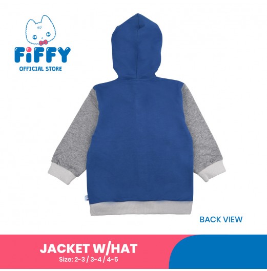 FIFFY SURF RIDER SHARK BAJU BAYI JACKET WITH HAT (1524007)