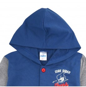 FIFFY SURF RIDER SHARK BAJU BAYI JACKET WITH HAT (1524007)