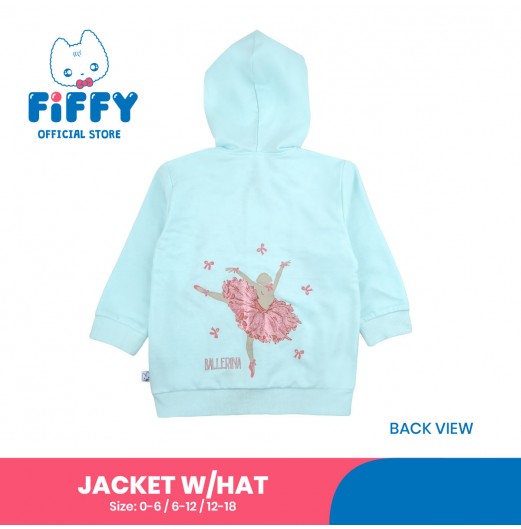 FIFFY BALLERINA BAJU BAYI JACKET WITH HAT (1524008)