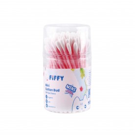 FIFFY MINI COTTON BUD DRUM 200TIP (100PCS) 18154