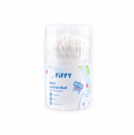 FIFFY MINI COTTON BUD DRUM 200TIP (100PCS) 18154