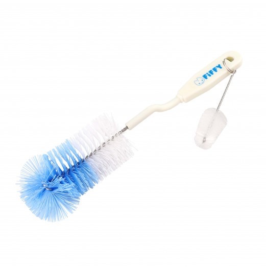 FIFFY ROTARY NURSING BOTTLE BRUSH + TEAT BRUSH