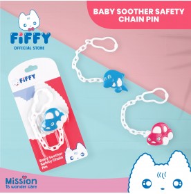 FIFFY RANTAI PUTING BAYI BABY SOOTHER SAFETY CHAIN PIN (1818)