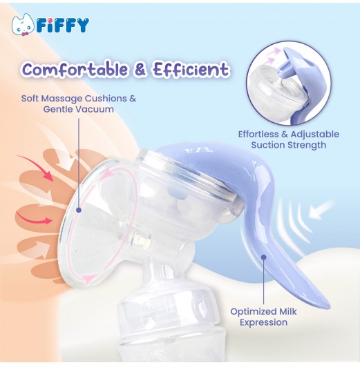 FIFFY BREAST PUMP MANUAL 120ML/4oz (18240)