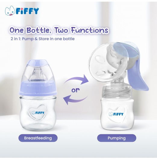 FIFFY BREAST PUMP MANUAL 120ML/4oz (18240)